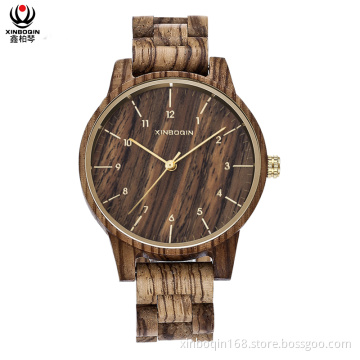 XINBOQIN Dropshipping Suppliers Fashion Men Wood Watch